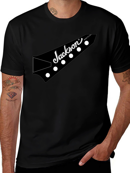 Jackson Guitar Headstock Black T-Shirt