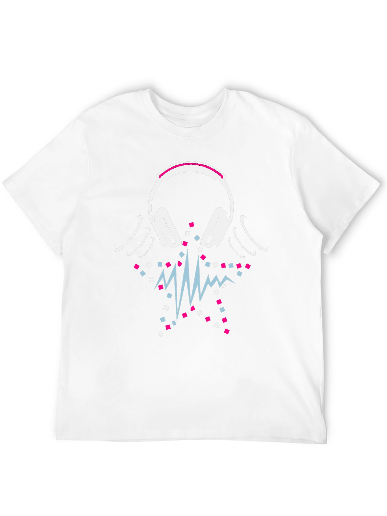 DJ Headphones Graphic Tee - Music Lovers T-Shirt