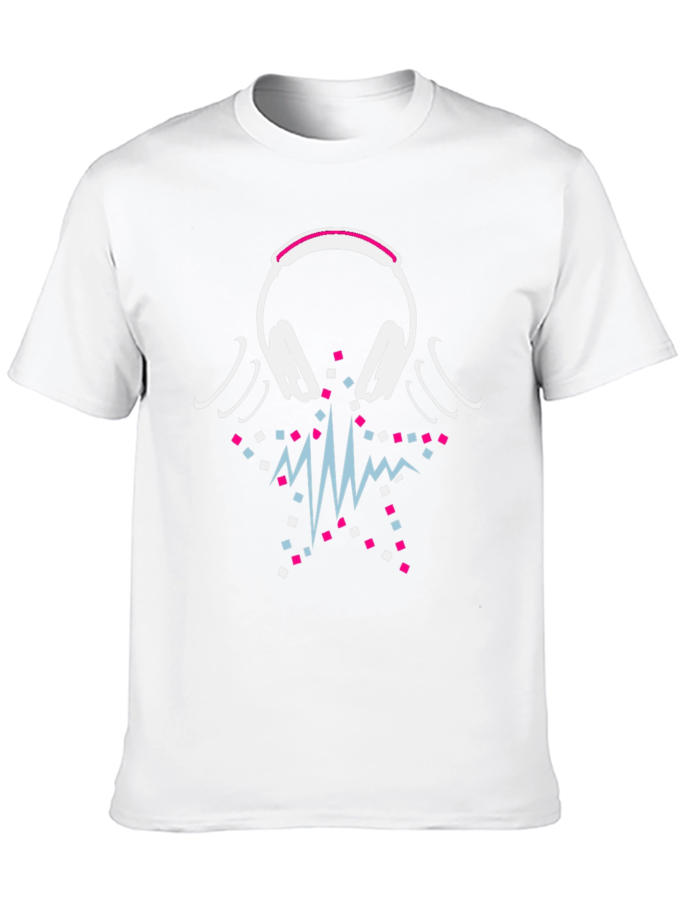 DJ Headphones Graphic Tee - Music Lovers T-Shirt