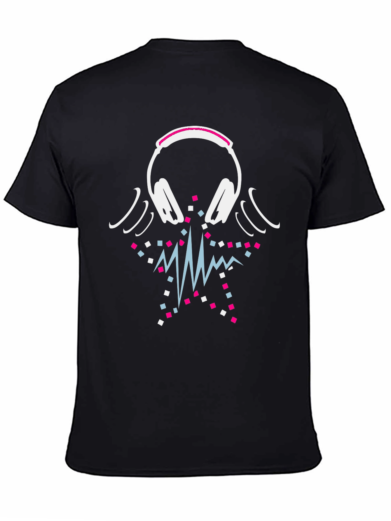 DJ Headphones Graphic Tee - Music Lovers T-Shirt