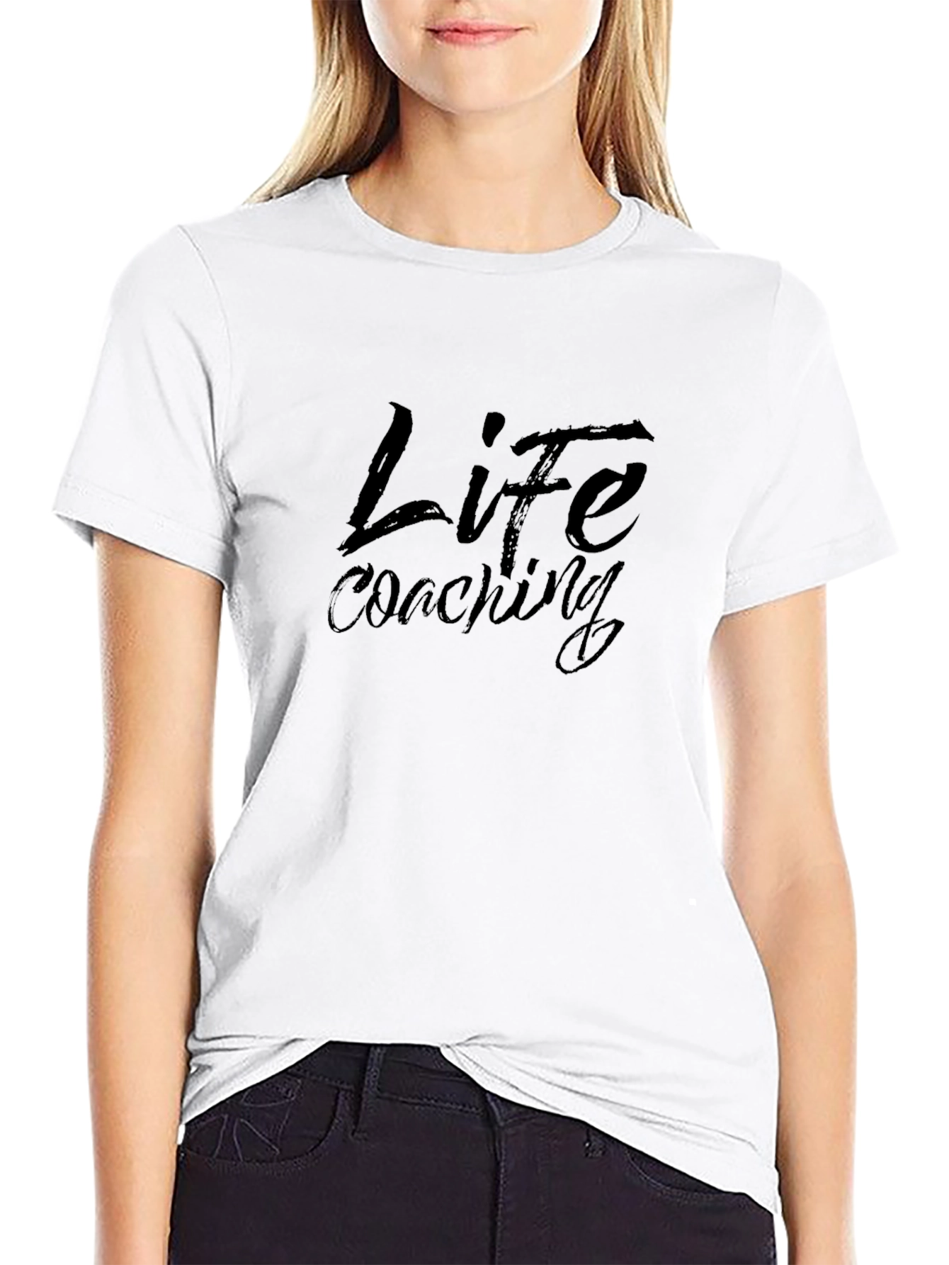 Life Coaching Black T-Shirt