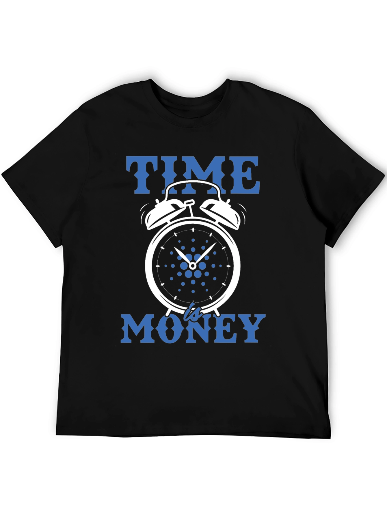 Time is Money Tee - Clock Design Graphic T-Shirt
