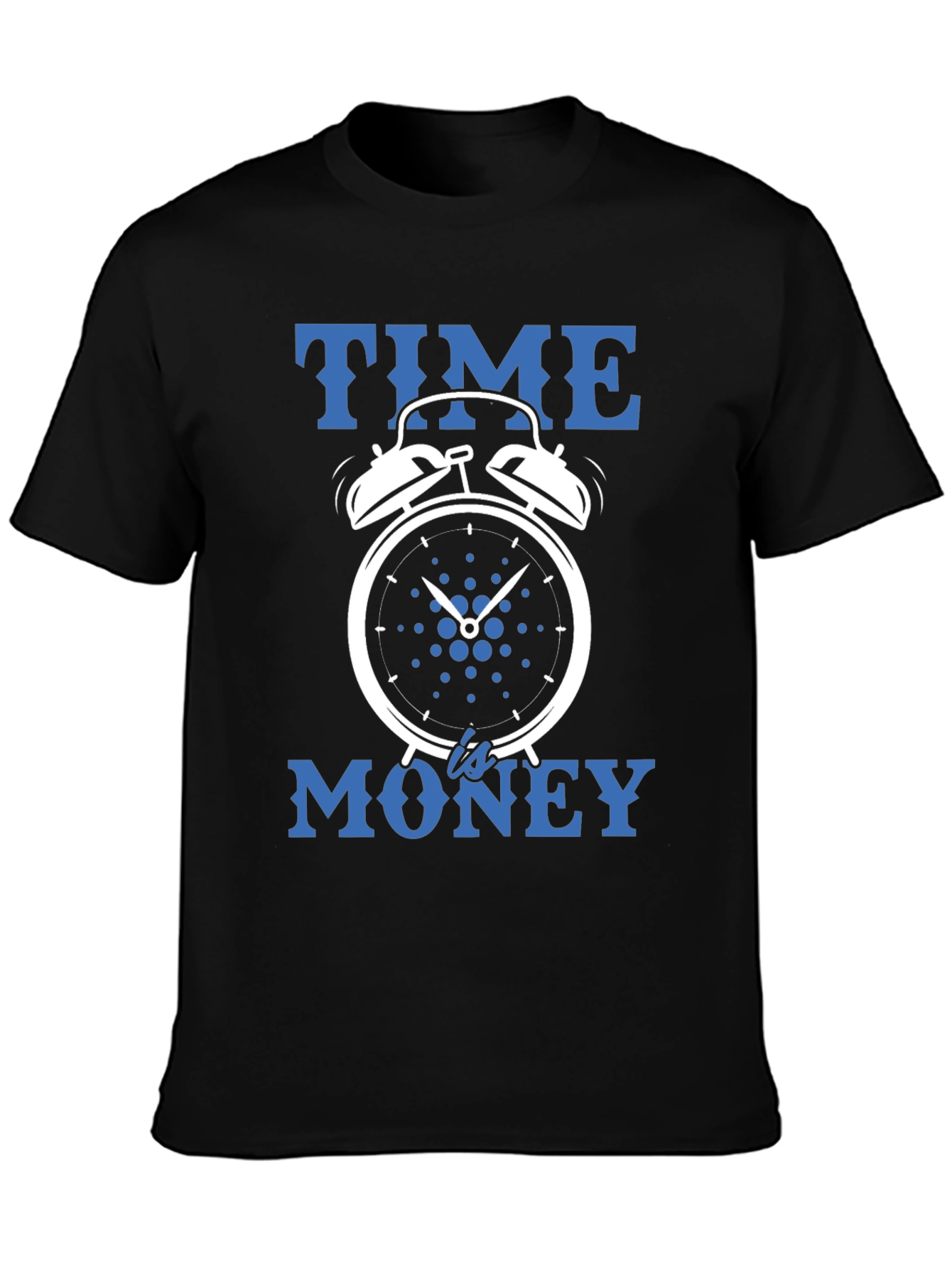 Time is Money Tee - Clock Design Graphic T-Shirt