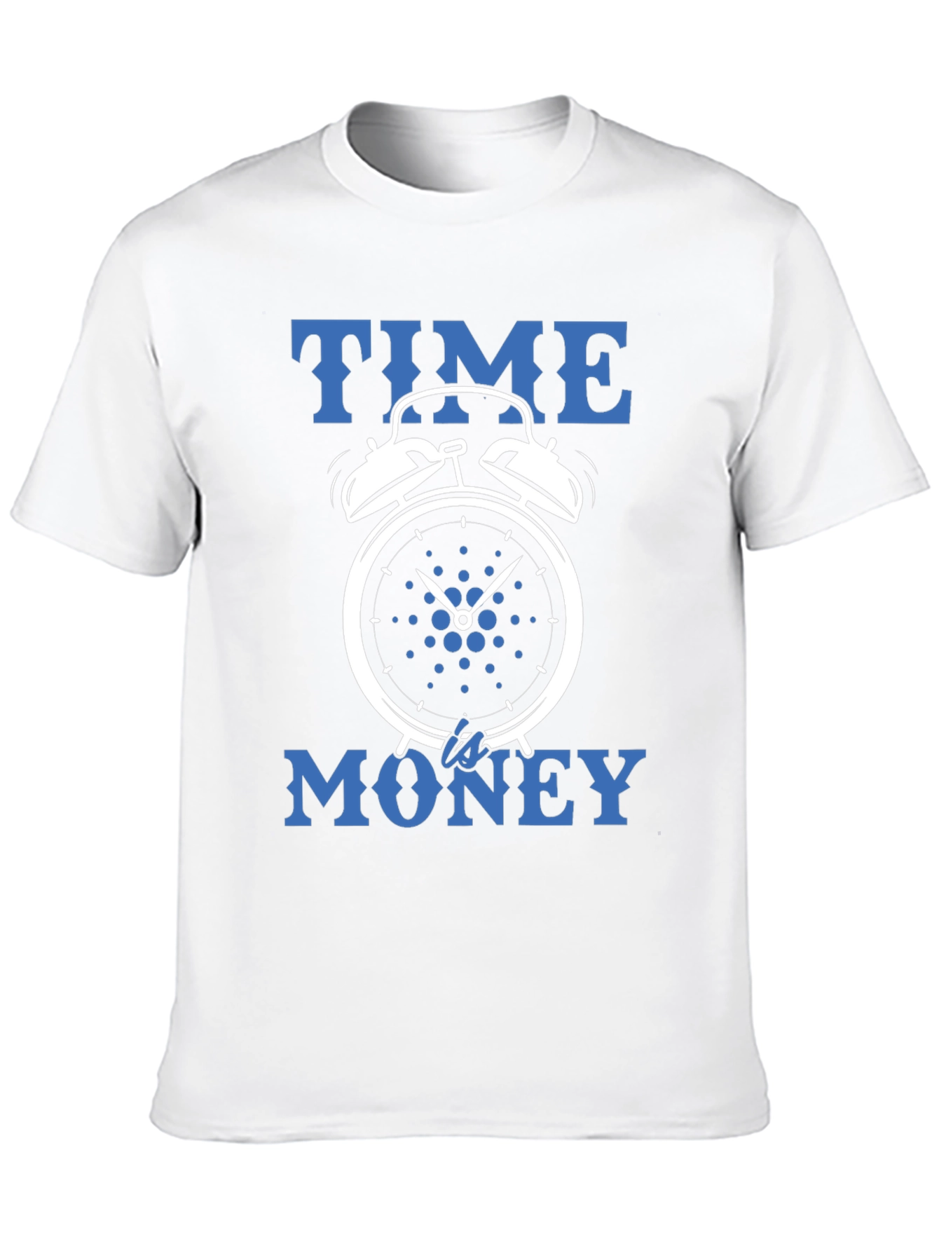 Time is Money Tee - Clock Design Graphic T-Shirt