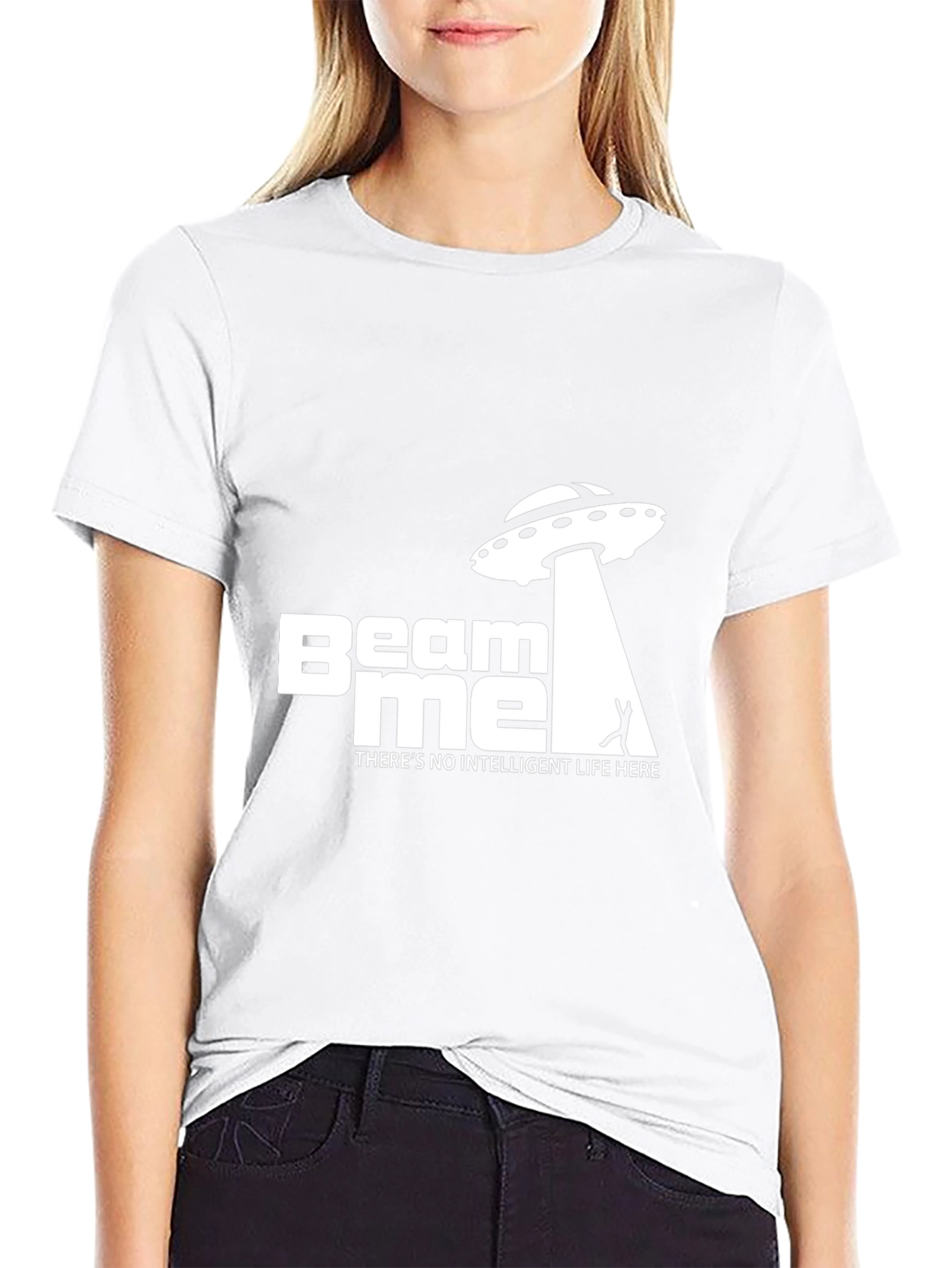Beam Me Up Funny Graphic Tee