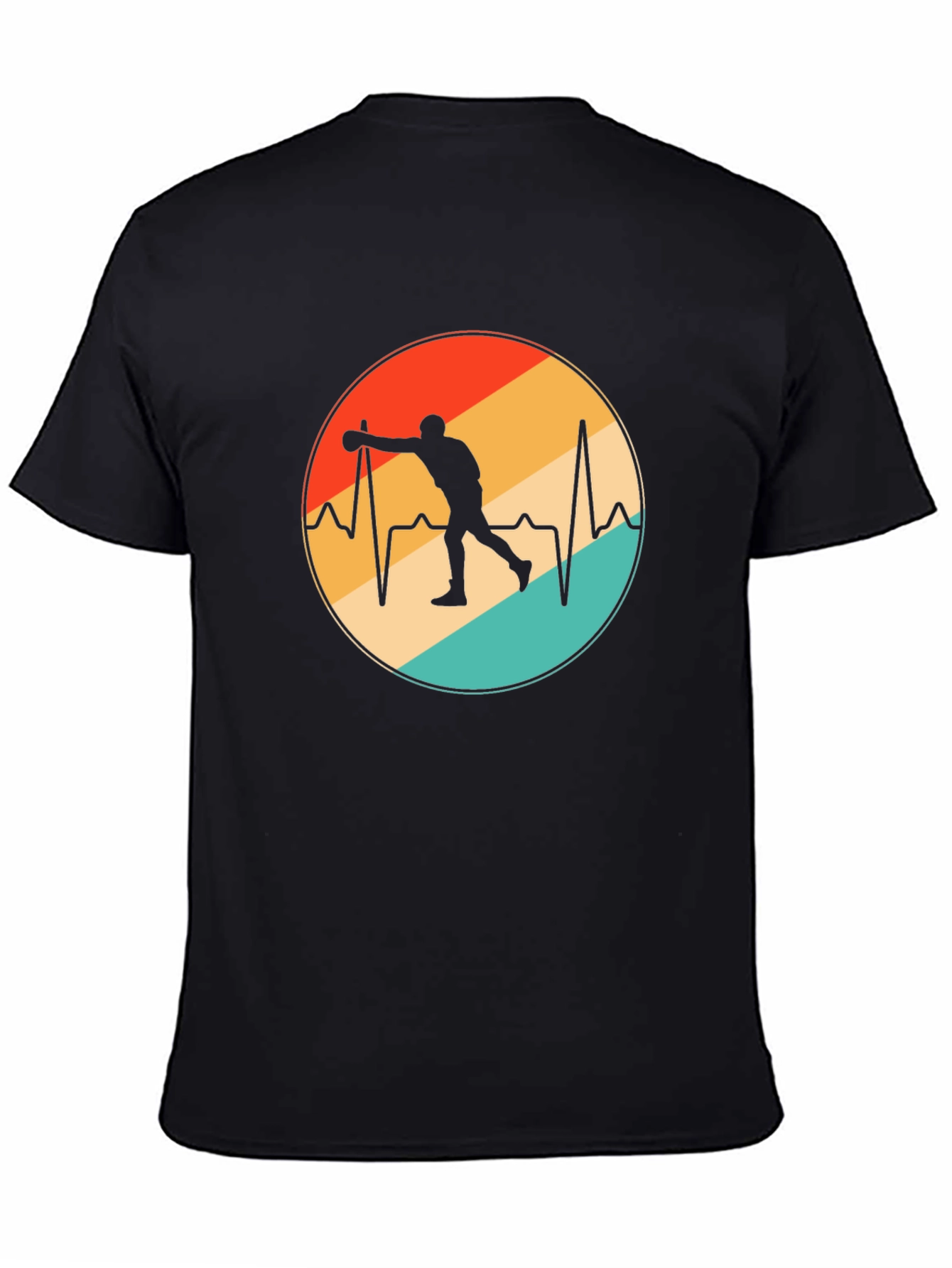 Bowling Heartbeat T-Shirt - Retro Design