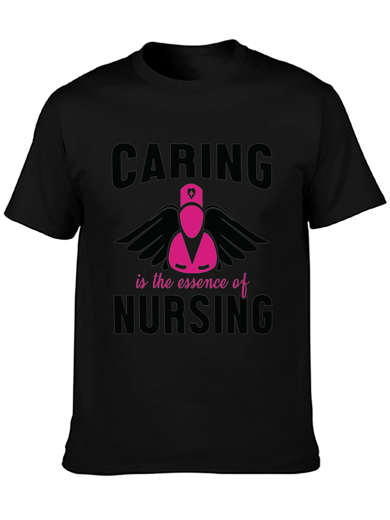 Caring is the Essence of Nursing Graphic T-Shirt