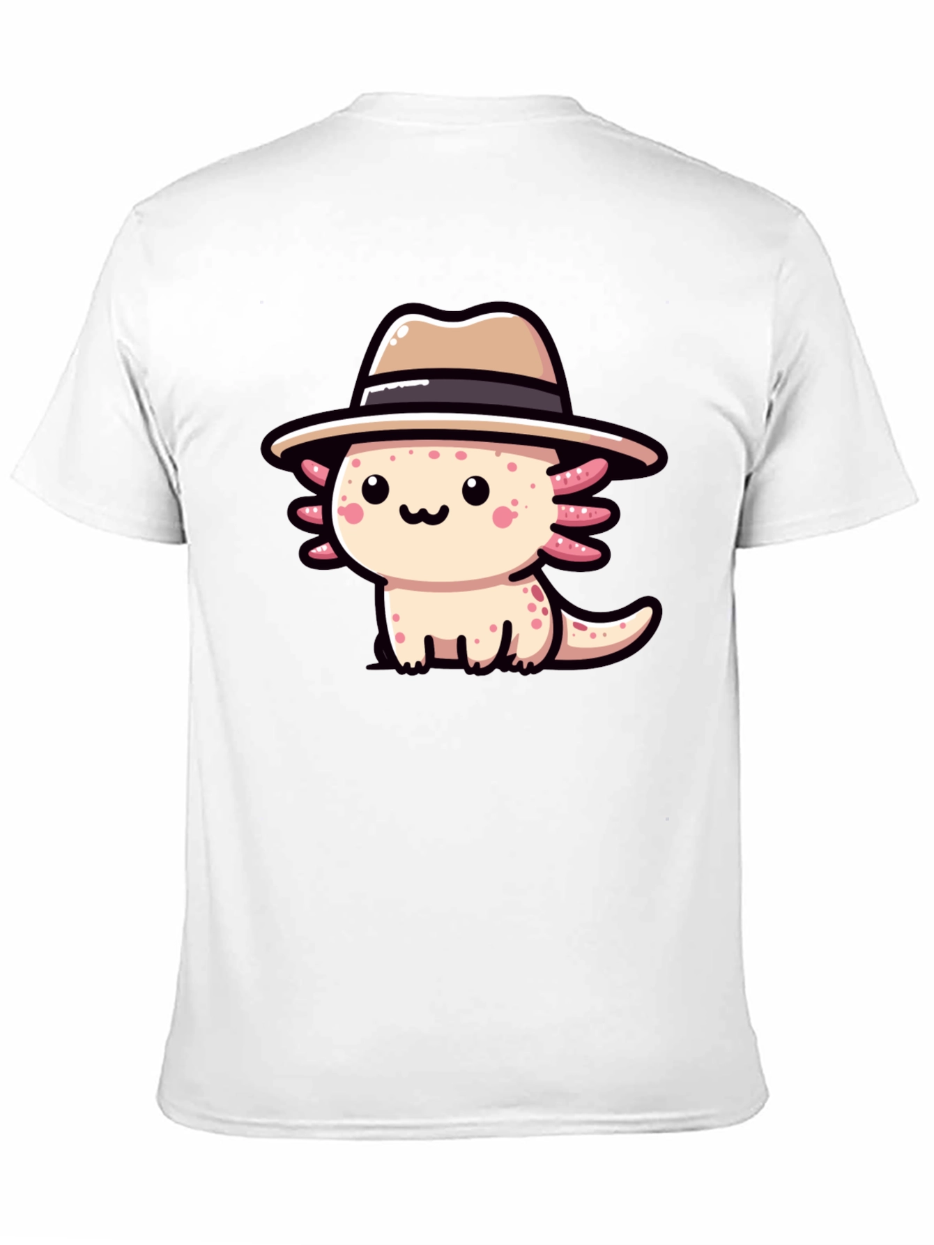 Axolotl Gangster T-Shirt - Cute Cartoon Tee