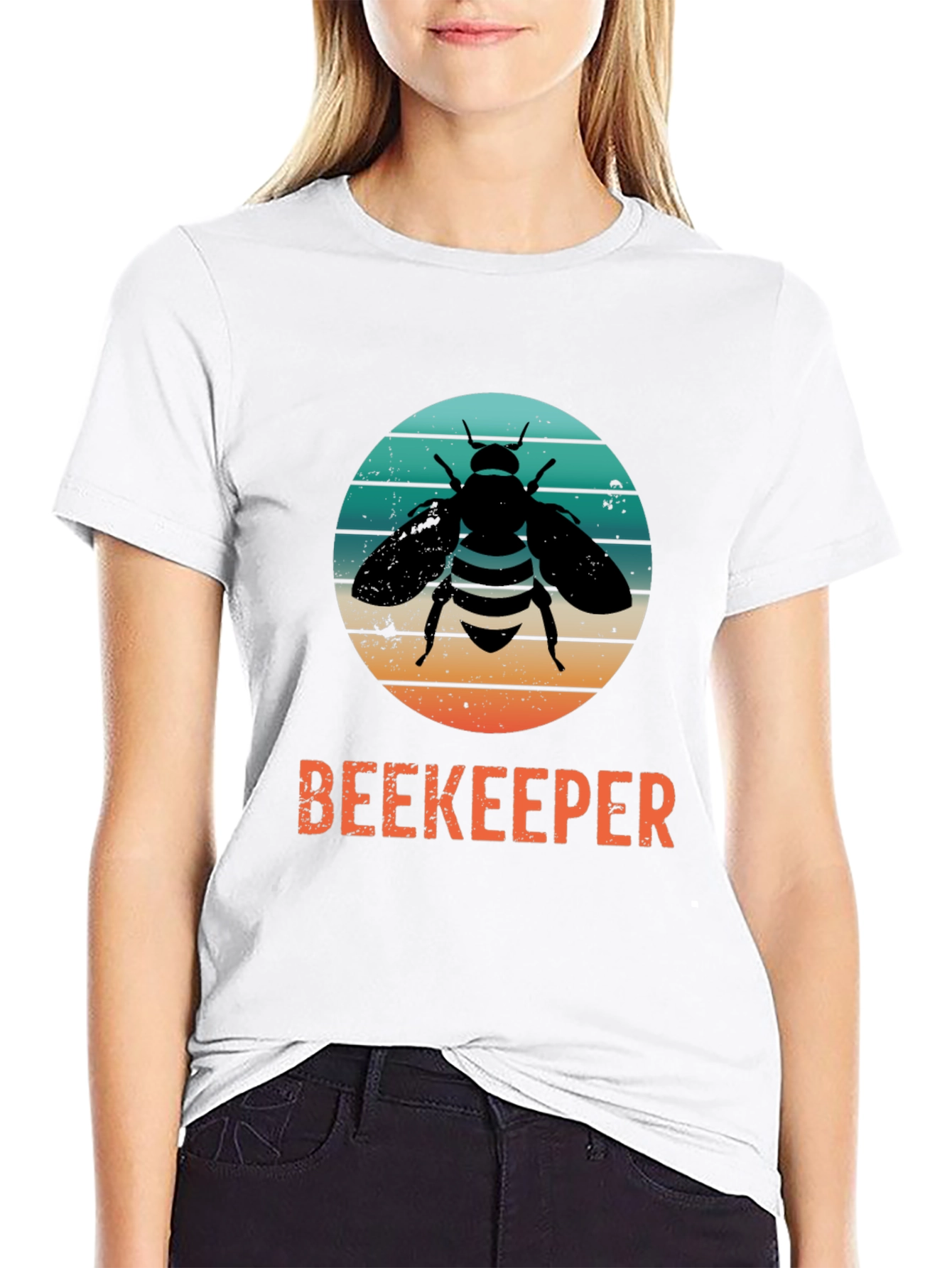 Beekeeper Bee T-Shirt - Honey Lover Retro Style Tee