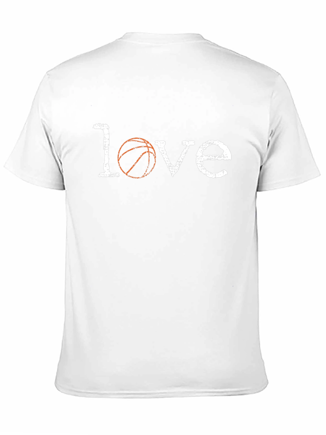 Basketball Love Graphic Tee - Black Cotton T-Shirt