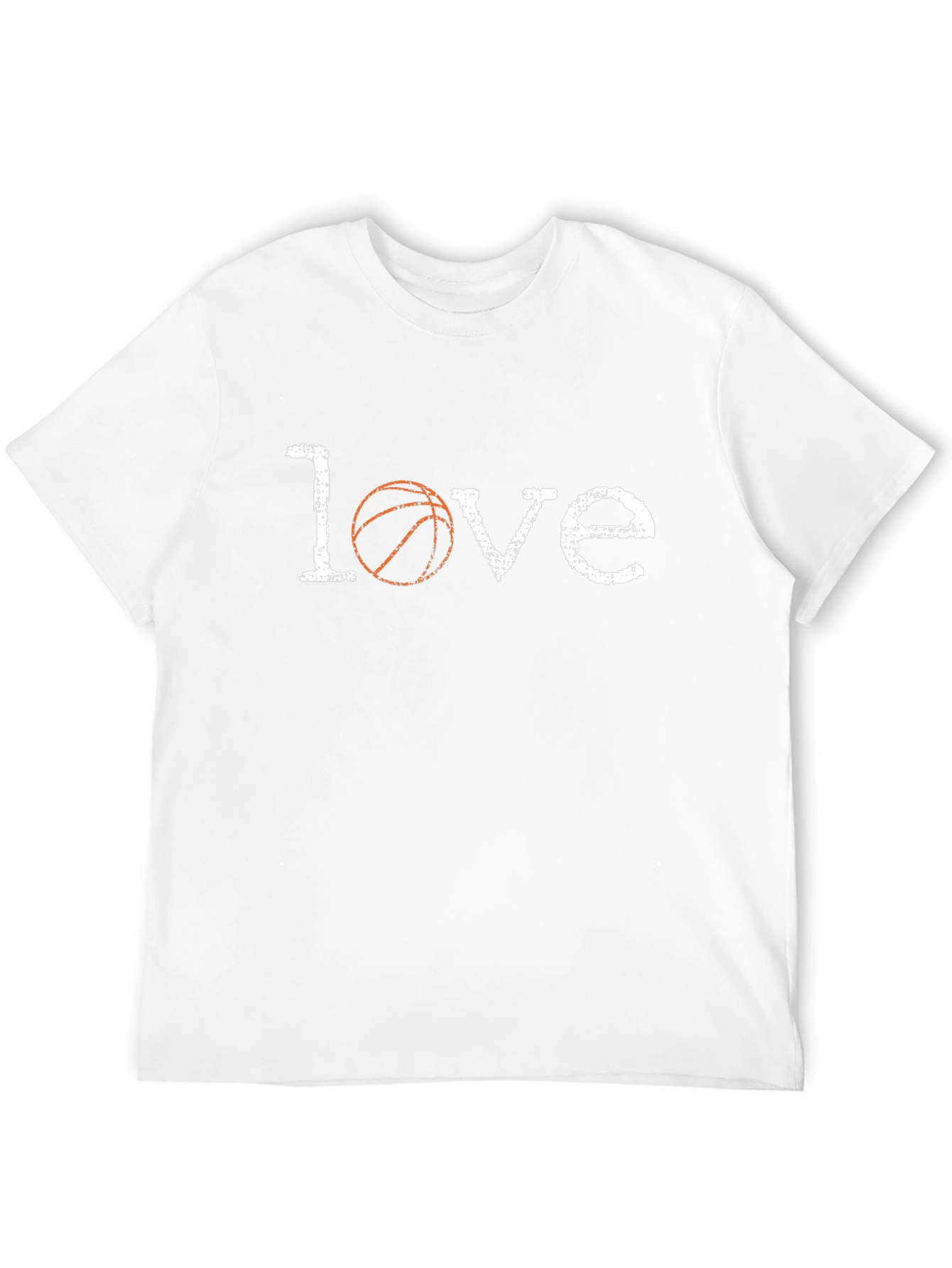 Basketball Love Graphic Tee - Black Cotton T-Shirt