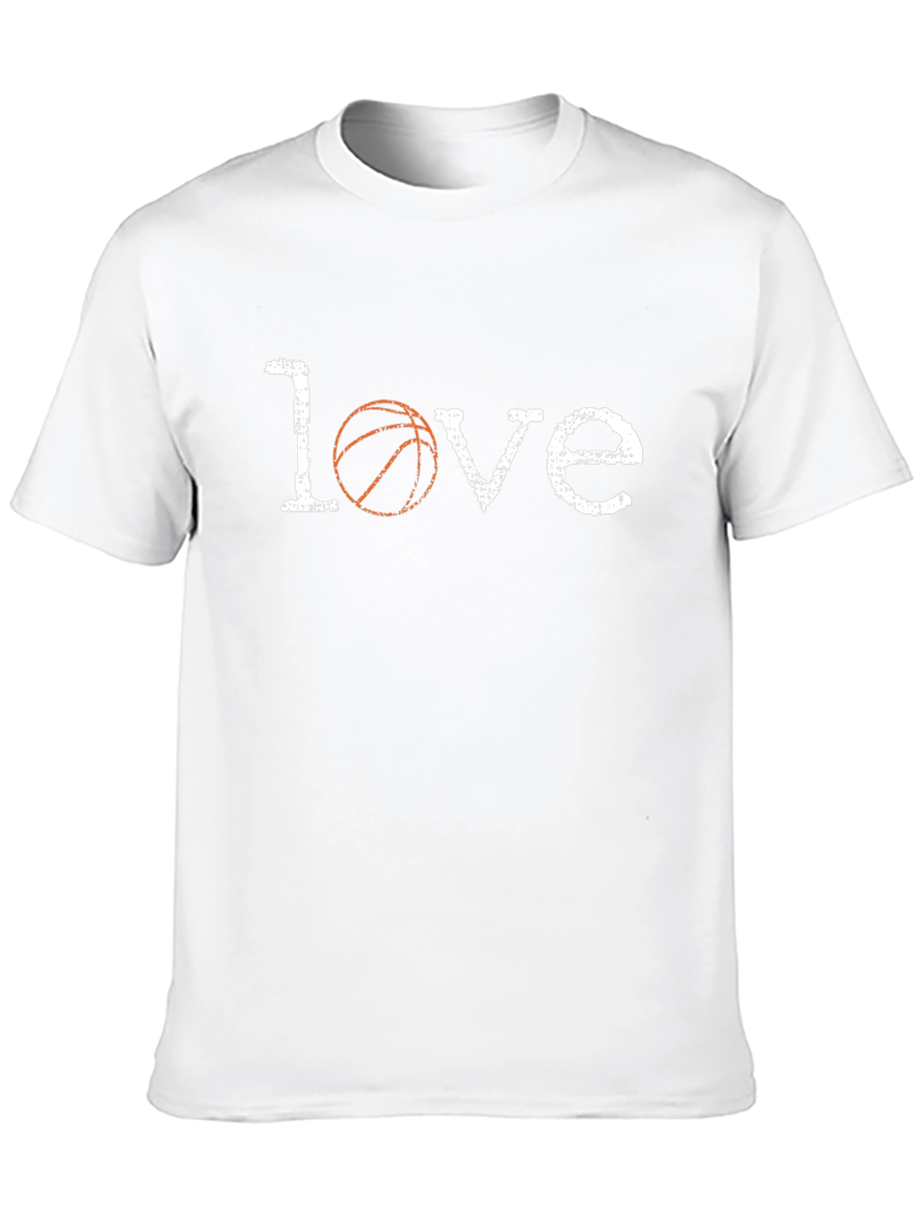 Basketball Love Graphic Tee - Black Cotton T-Shirt