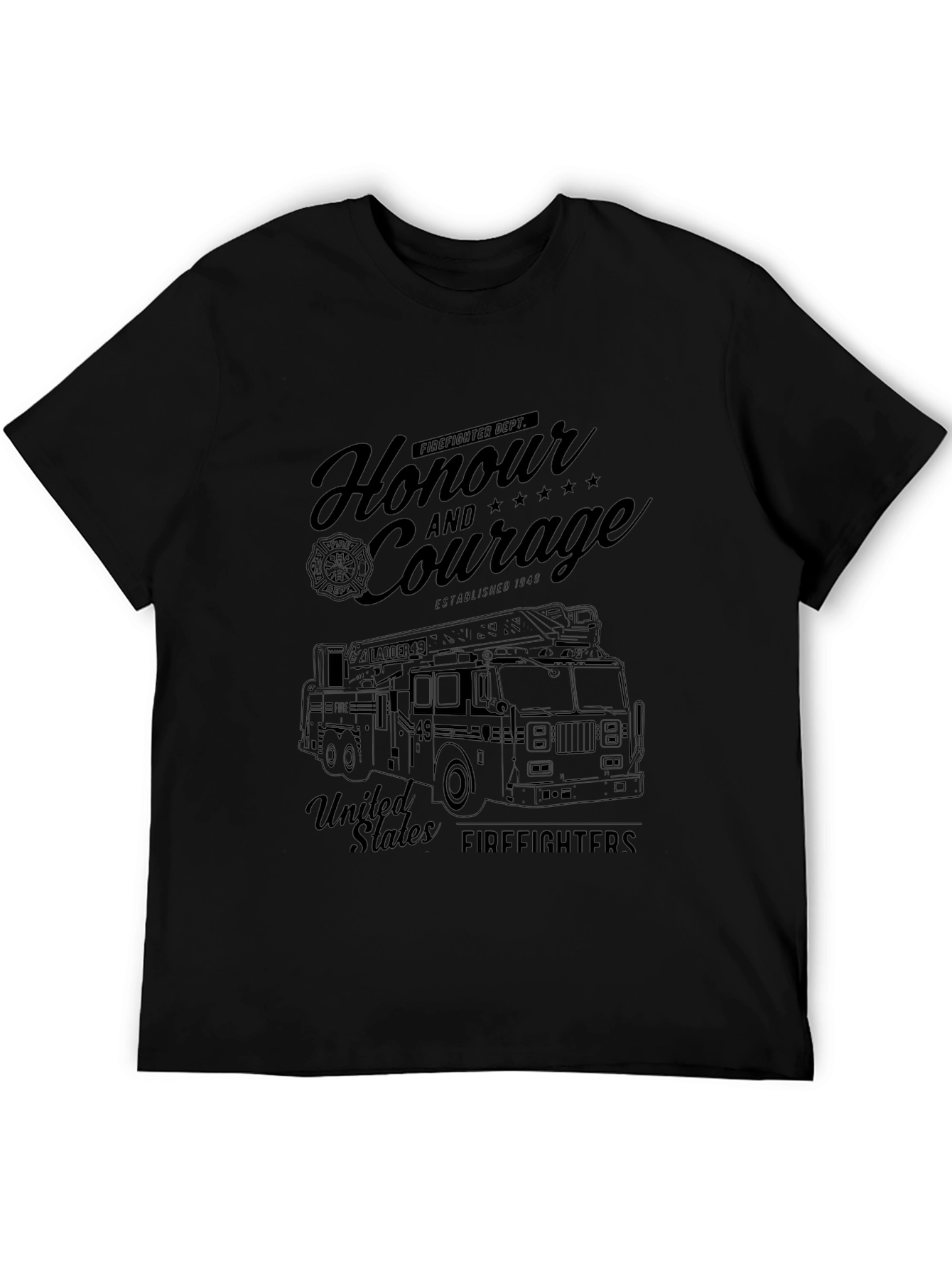 Honour & Courage Firefighter T-Shirt