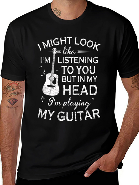 Guitar Lover T-Shirt: Im Playing My Guitar!