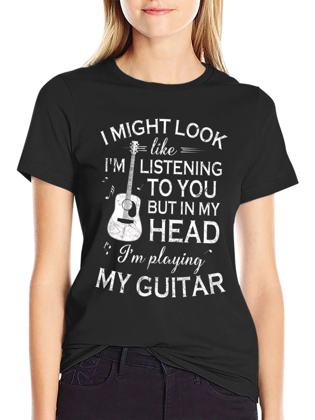 Guitar Lover T-Shirt: Im Playing My Guitar!