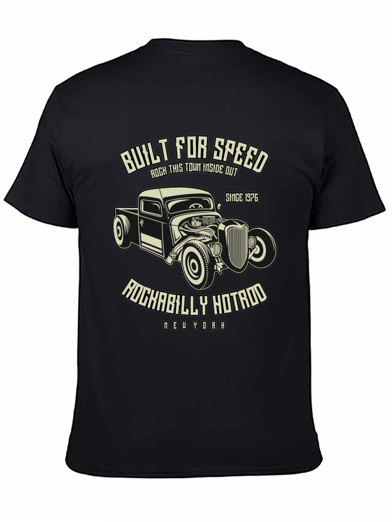 Built For Speed Hotrod Graphic T-Shirt