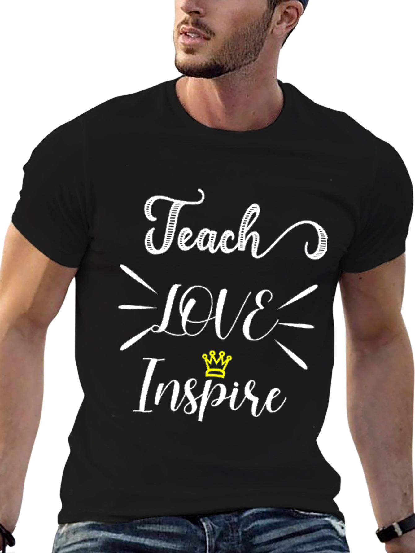 Teach Love Inspire T-Shirt - Teacher Appreciation Gift