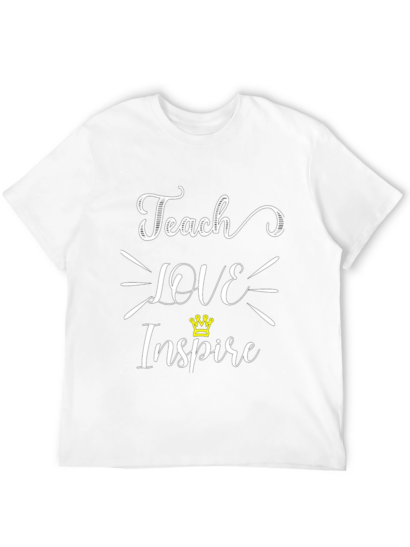 Teach Love Inspire T-Shirt - Teacher Appreciation Gift