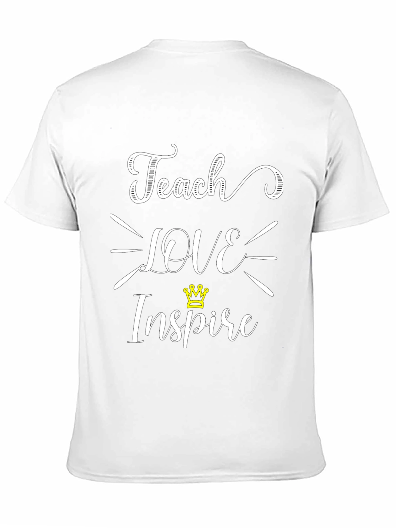 Teach Love Inspire T-Shirt - Teacher Appreciation Gift