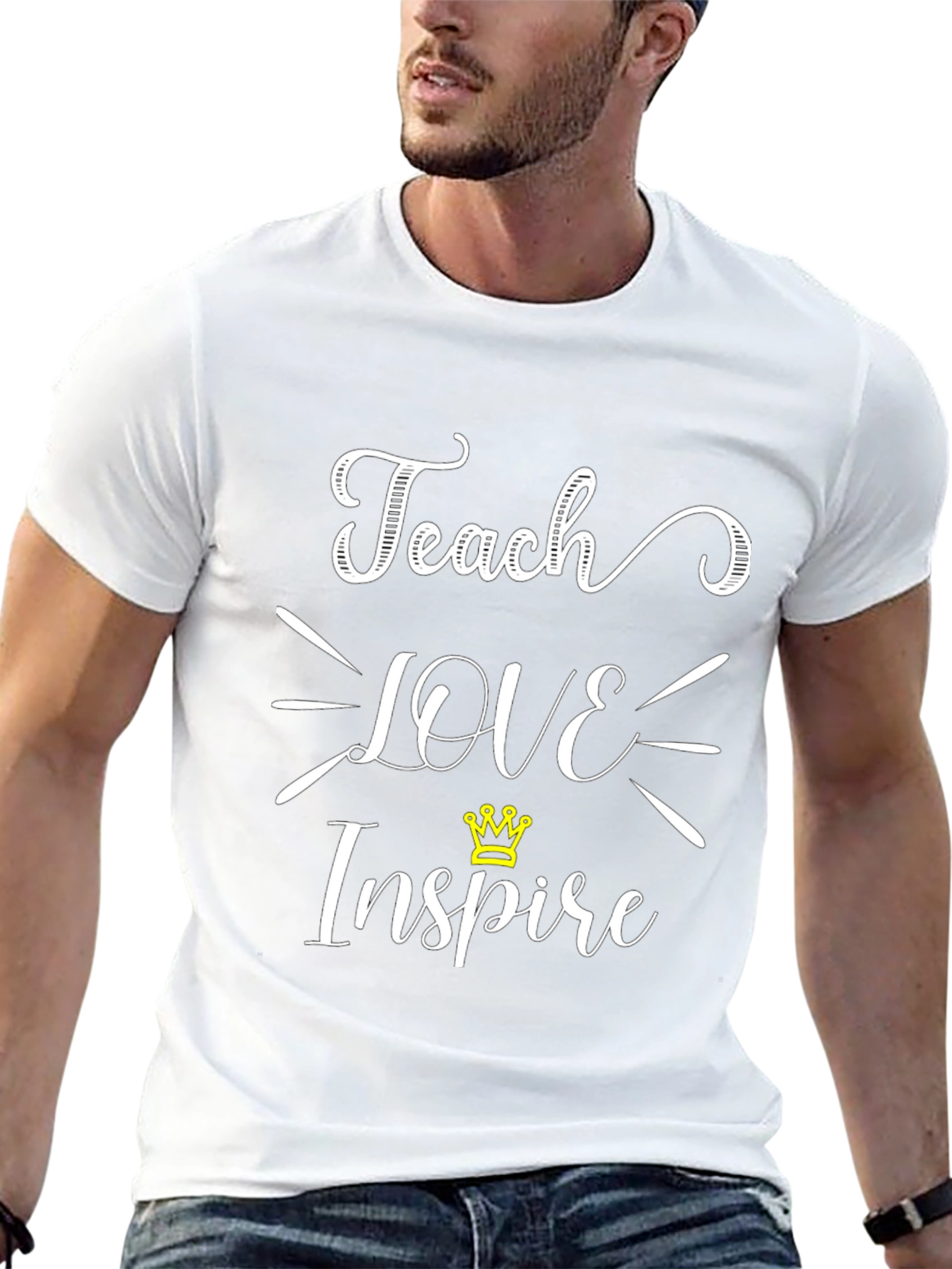 Teach Love Inspire T-Shirt - Teacher Appreciation Gift