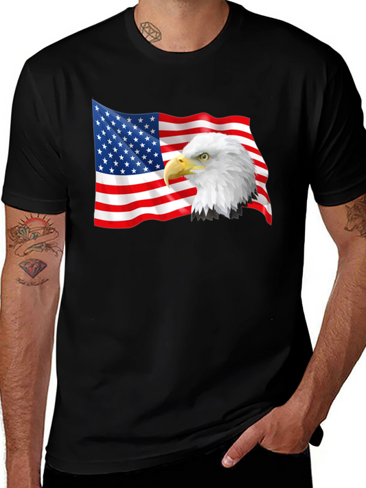 American Eagle Flag Graphic T-Shirt
