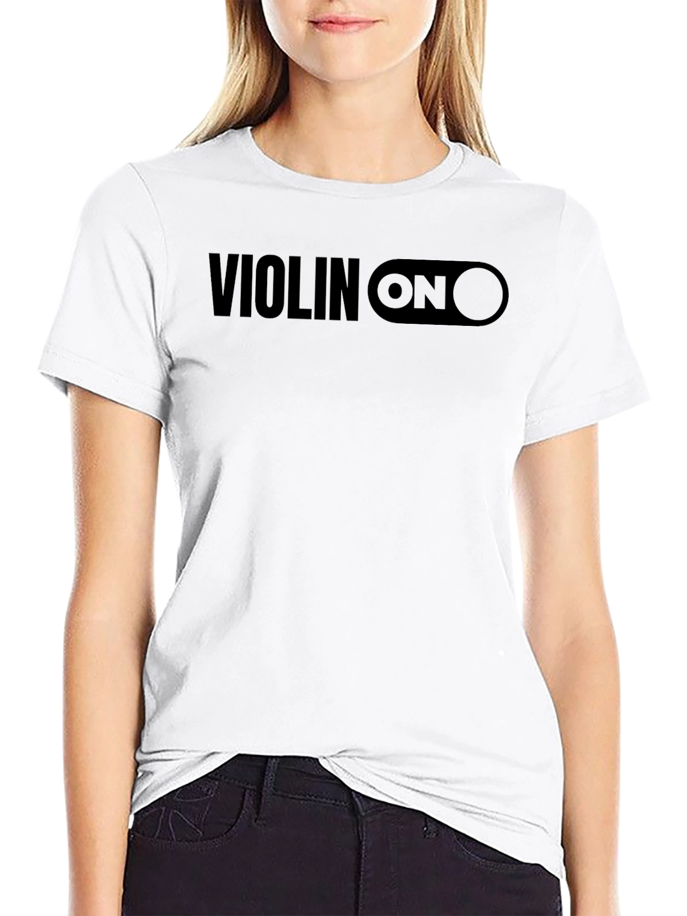 Violin On Funny Music T-Shirt