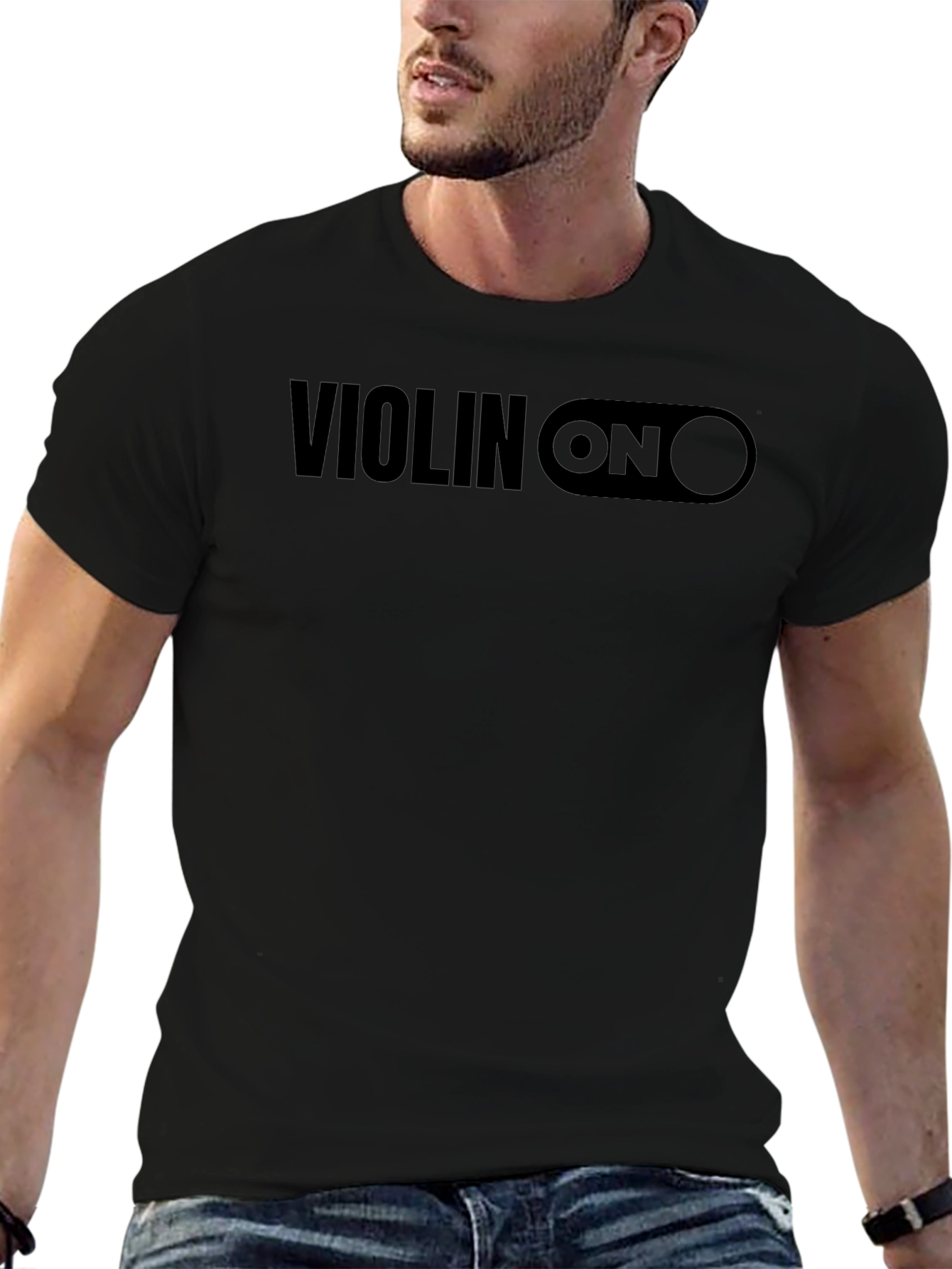 Violin On Funny Music T-Shirt