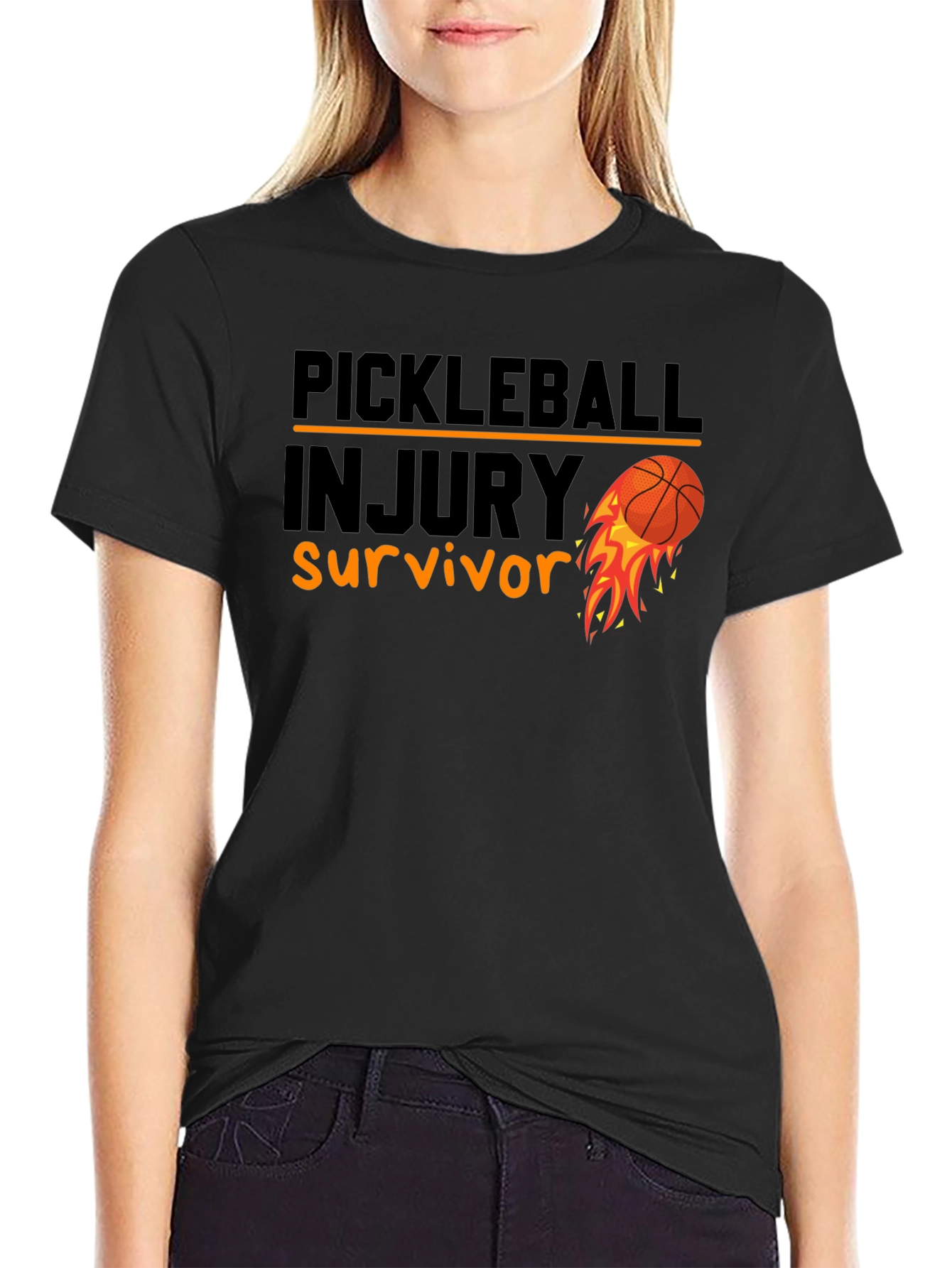 Pickleball Injury Survivor Graphic Tee