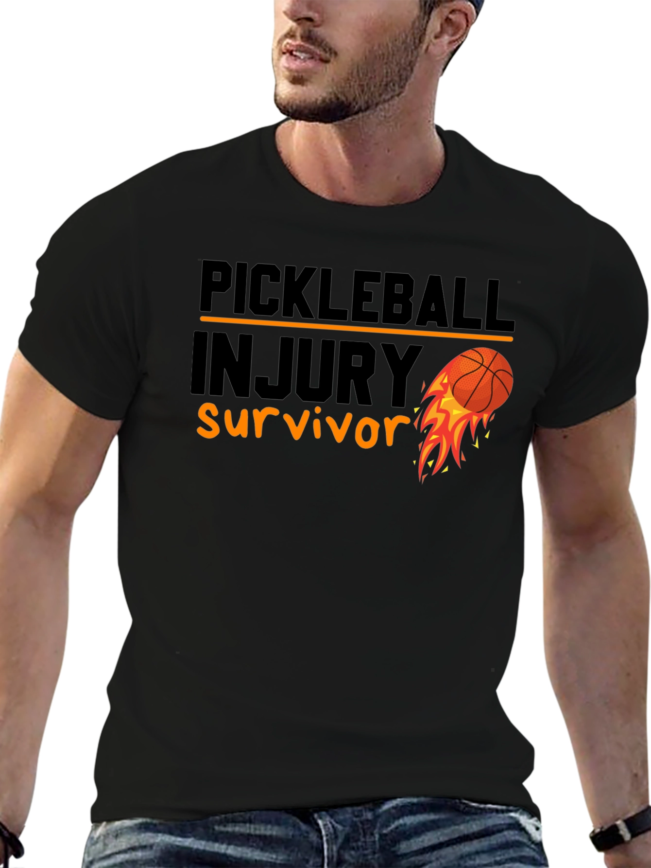 Pickleball Injury Survivor Graphic Tee