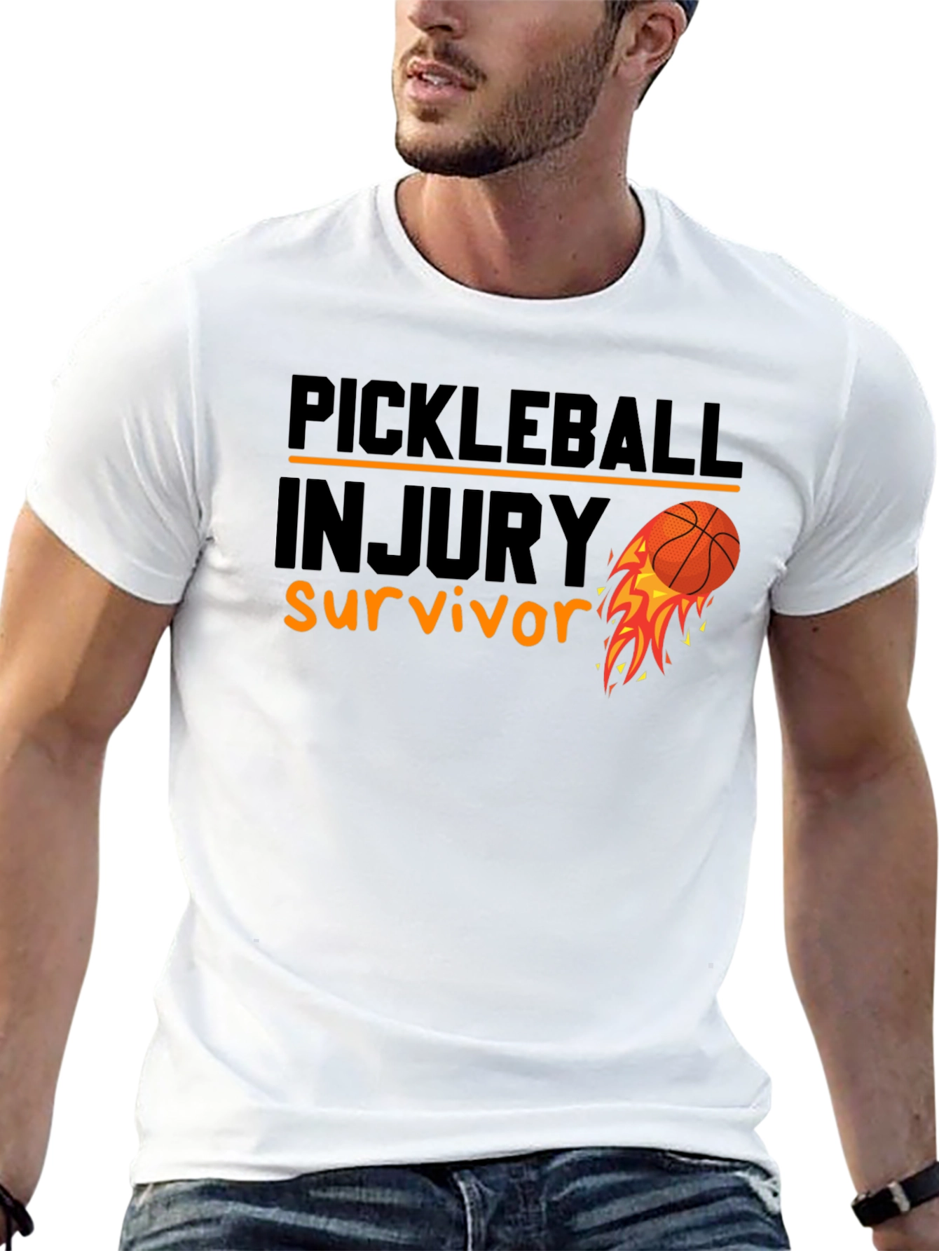 Pickleball Injury Survivor Graphic Tee