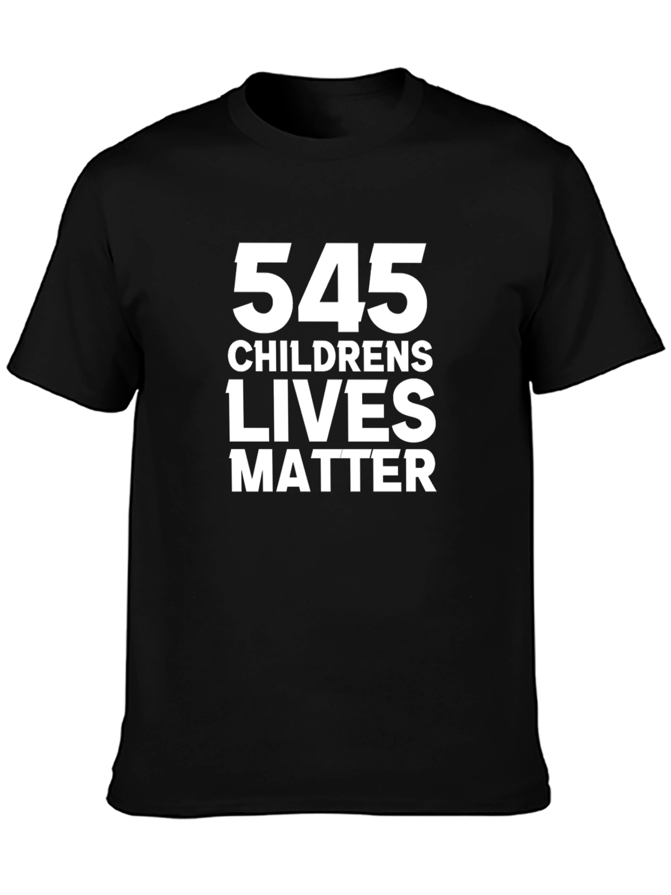 545 Childrens Lives Matter Black Graphic Tee