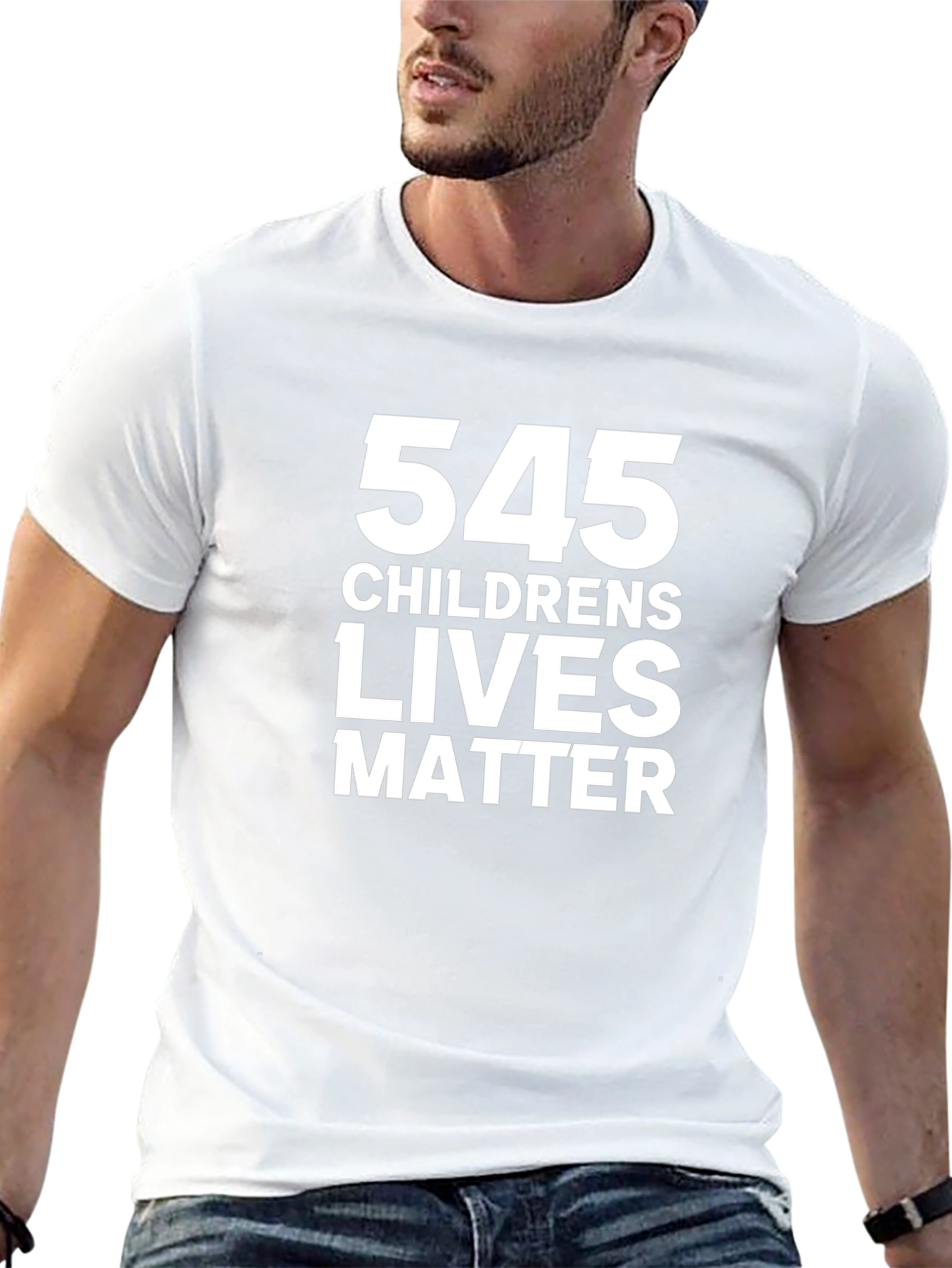 545 Childrens Lives Matter Black Graphic Tee