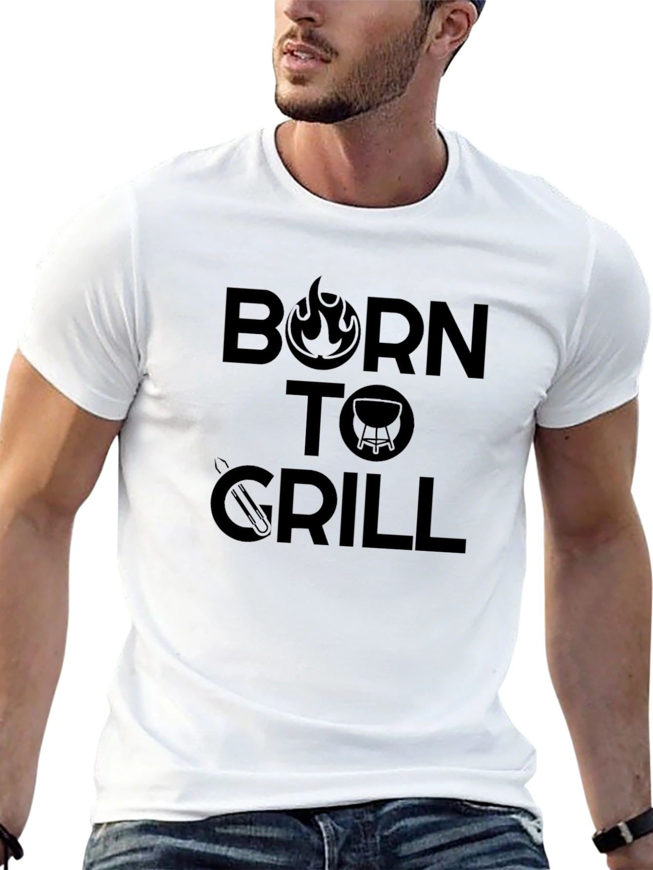 Born to Grill - BBQ Graphic Tee