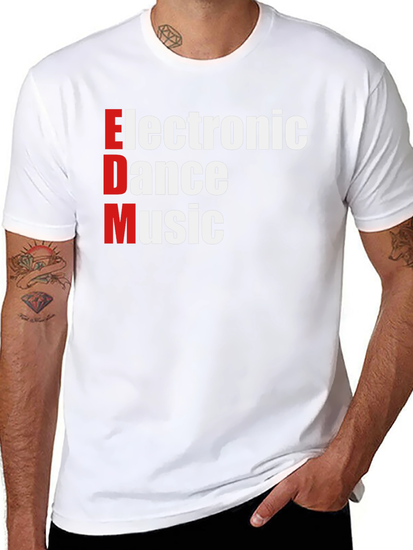 EDM Electronic Dance Music Graphic T-Shirt