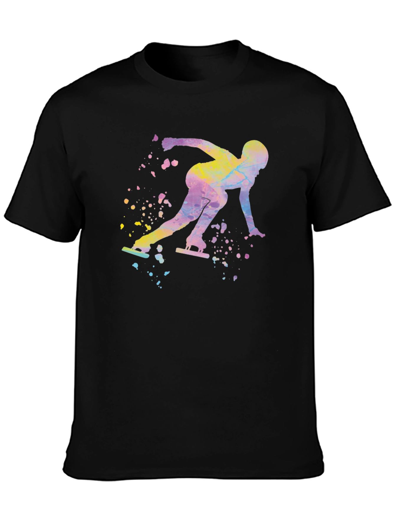 Speed Skater Graphic Tee - Stylish Mens T-Shirt