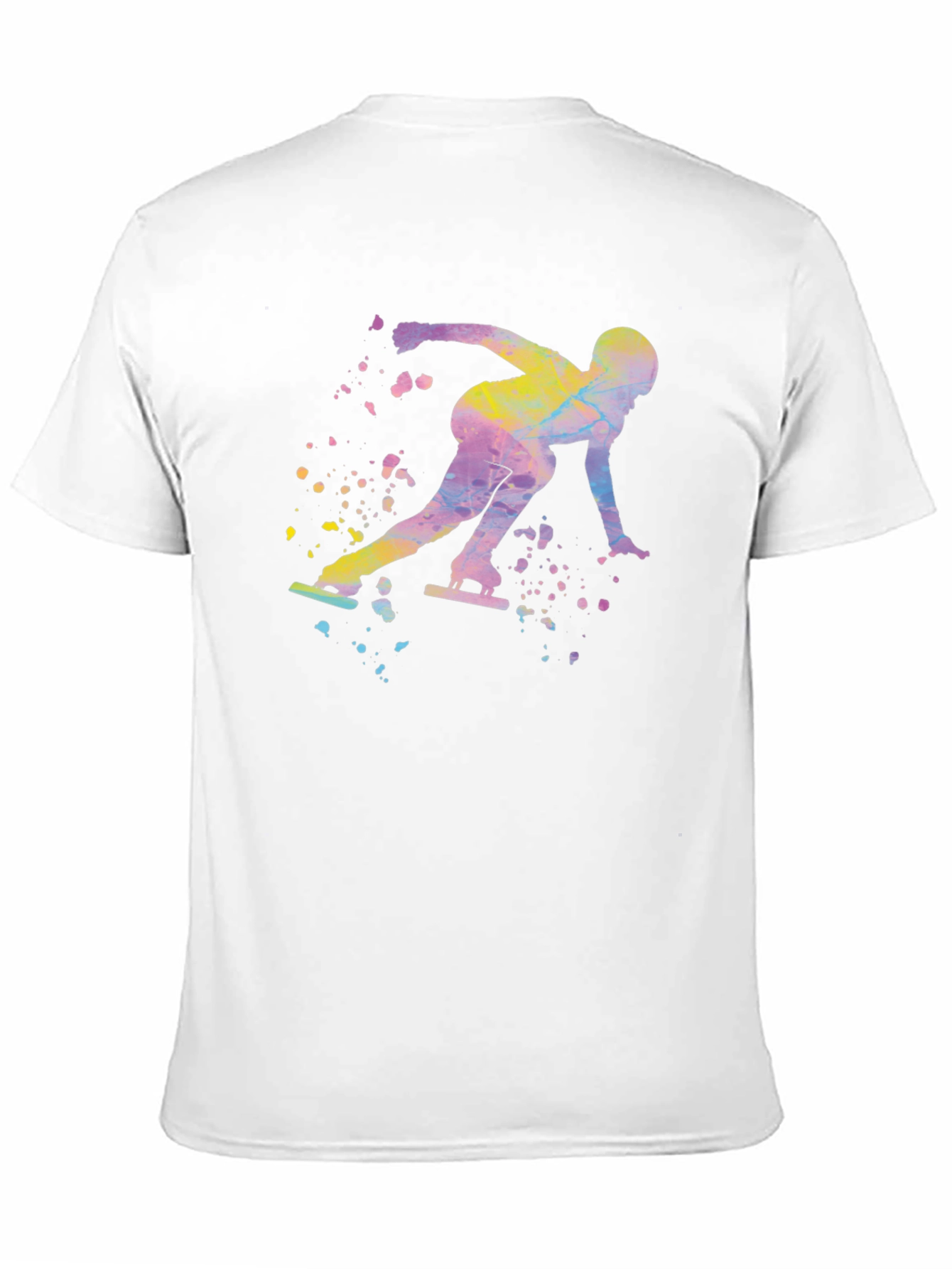 Speed Skater Graphic Tee - Stylish Mens T-Shirt