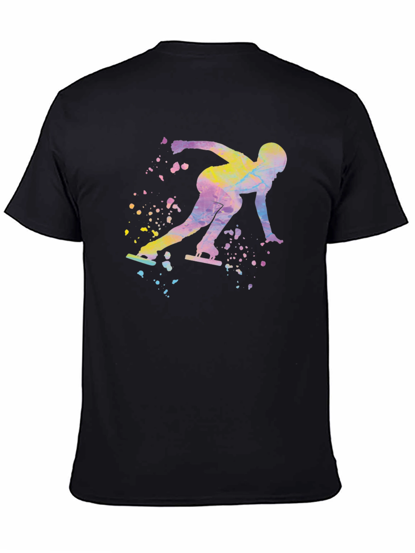Speed Skater Graphic Tee - Stylish Mens T-Shirt
