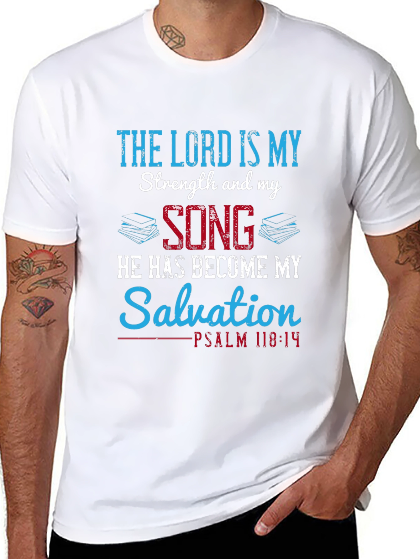 The Lord is My Strength Christian T-Shirt