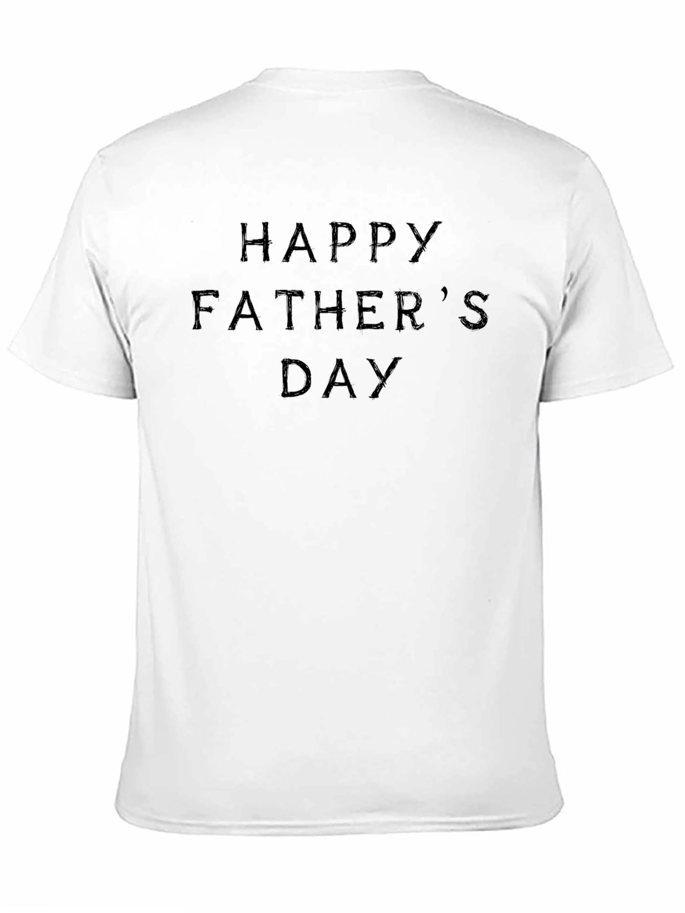 Happy Fathers Day Black T-Shirt