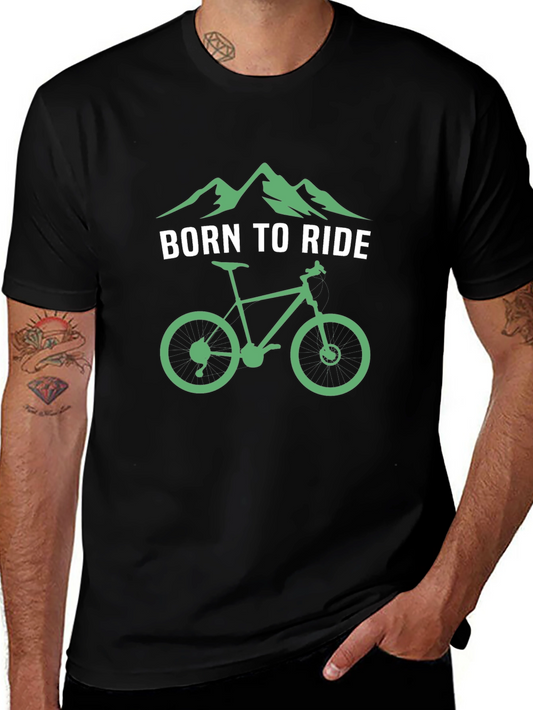 Born to Ride Mountain Bike T-Shirt