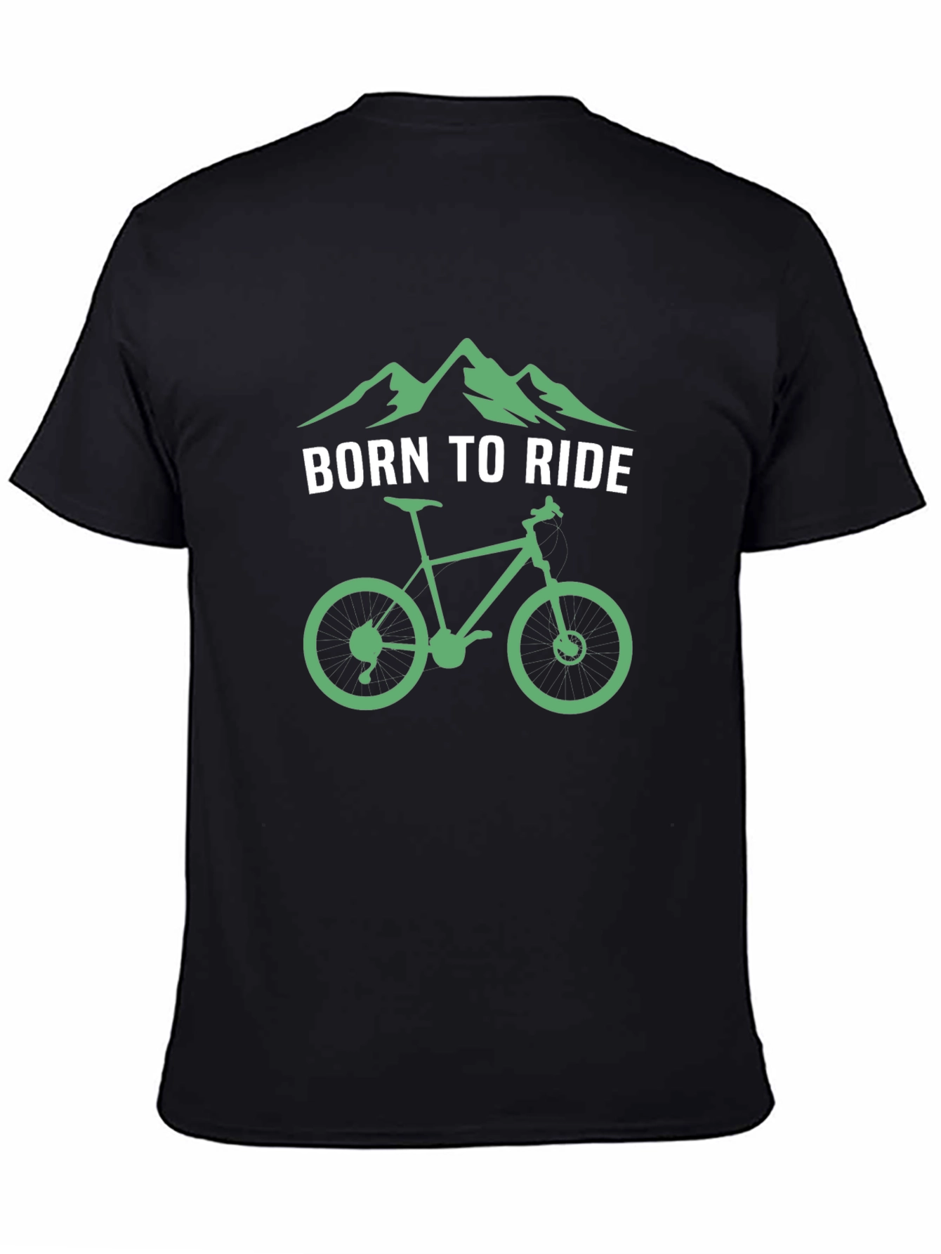 Born to Ride Mountain Bike T-Shirt