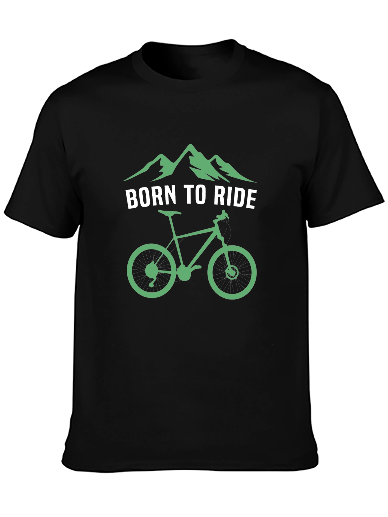 Born to Ride Mountain Bike T-Shirt
