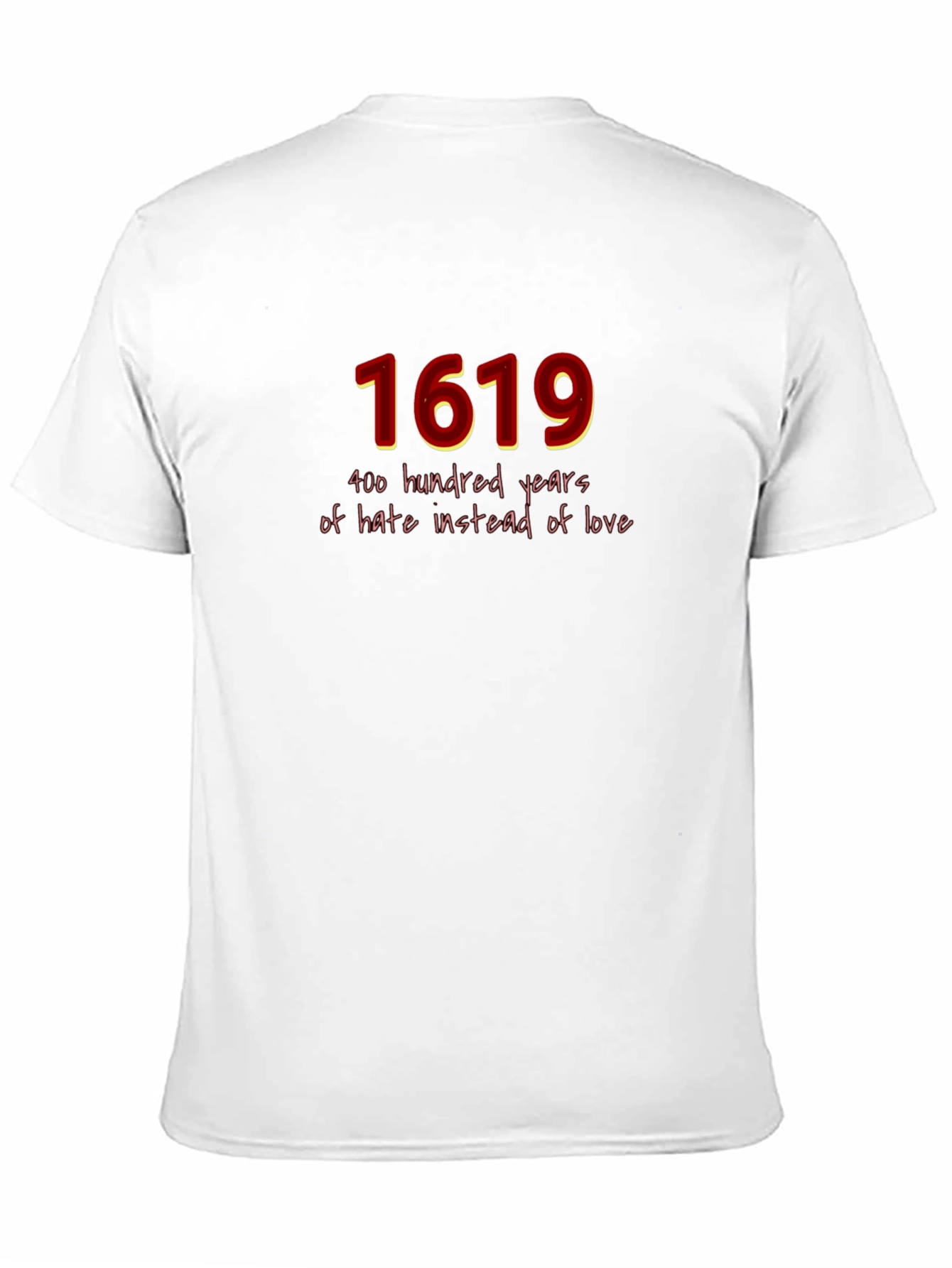 1619 Hate Instead of Love Graphic T-Shirt