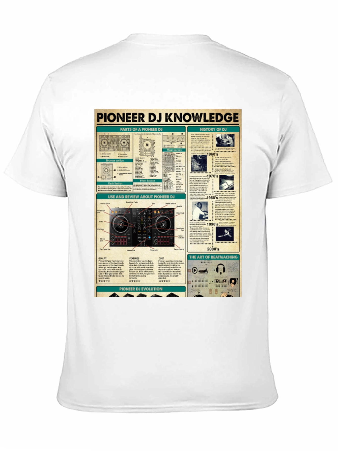 Pioneer DJ Knowledge T-Shirt - Music Lovers Tee