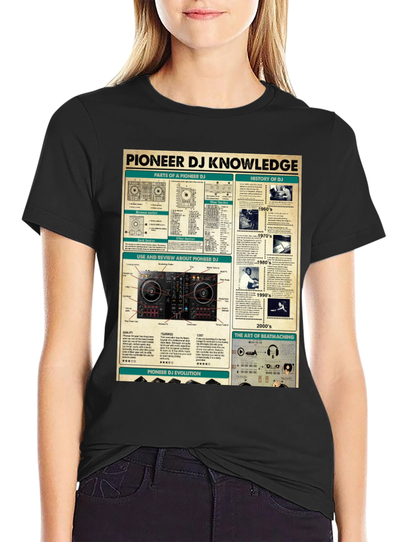 Pioneer DJ Knowledge T-Shirt - Music Lovers Tee