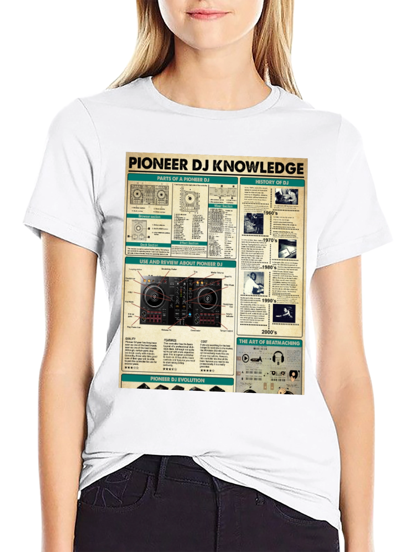 Pioneer DJ Knowledge T-Shirt - Music Lovers Tee