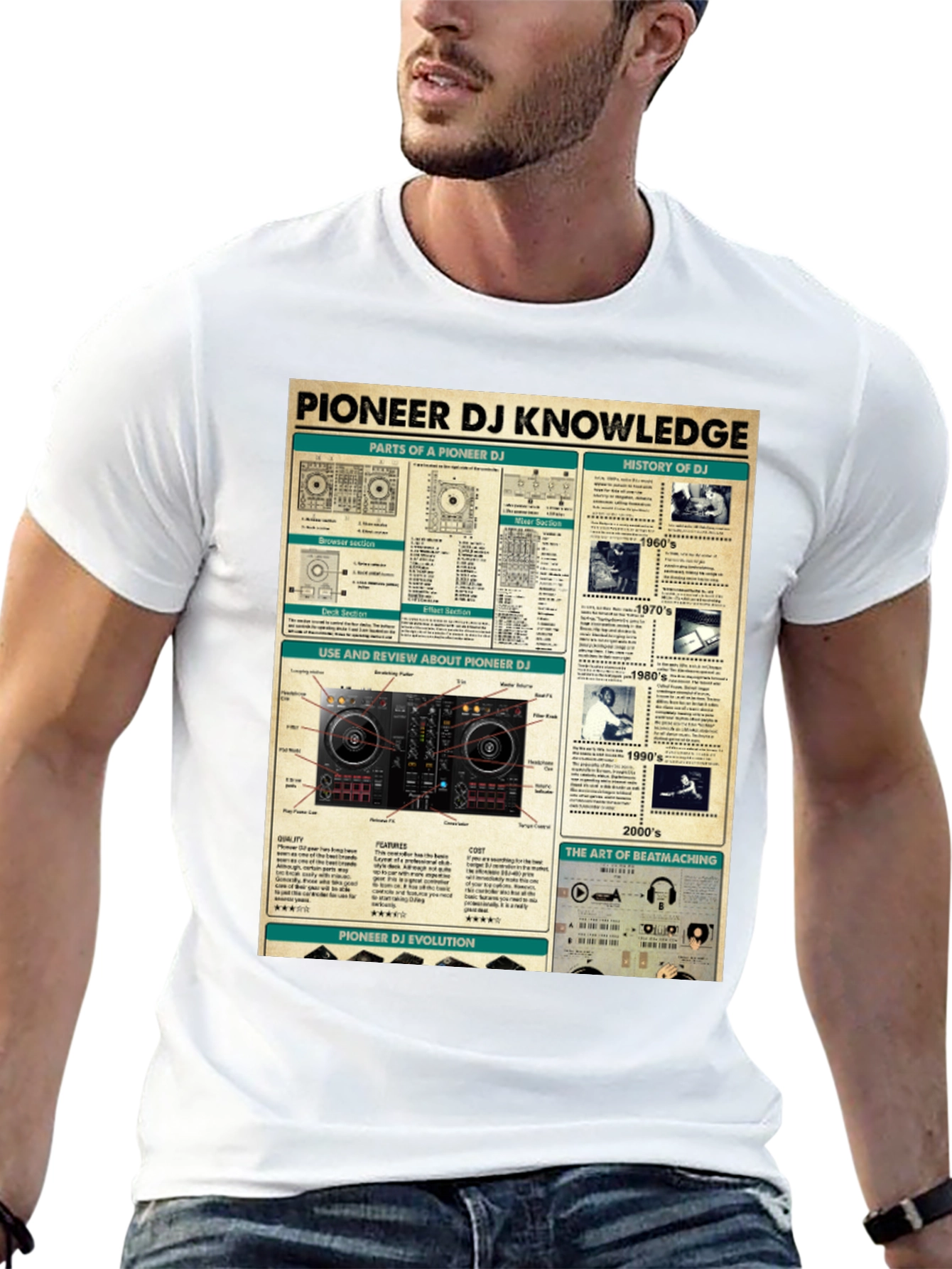 Pioneer DJ Knowledge T-Shirt - Music Lovers Tee