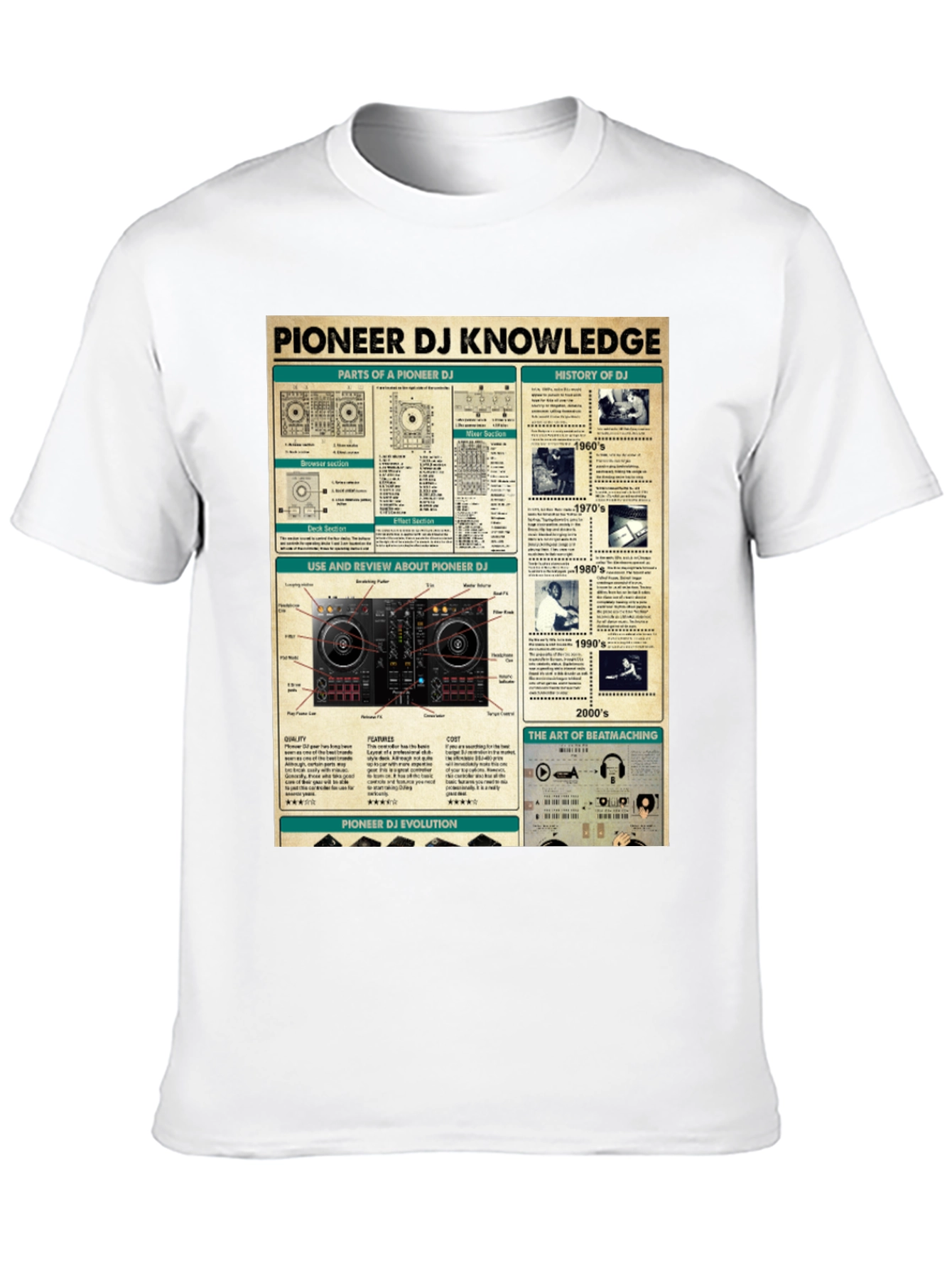 Pioneer DJ Knowledge T-Shirt - Music Lovers Tee