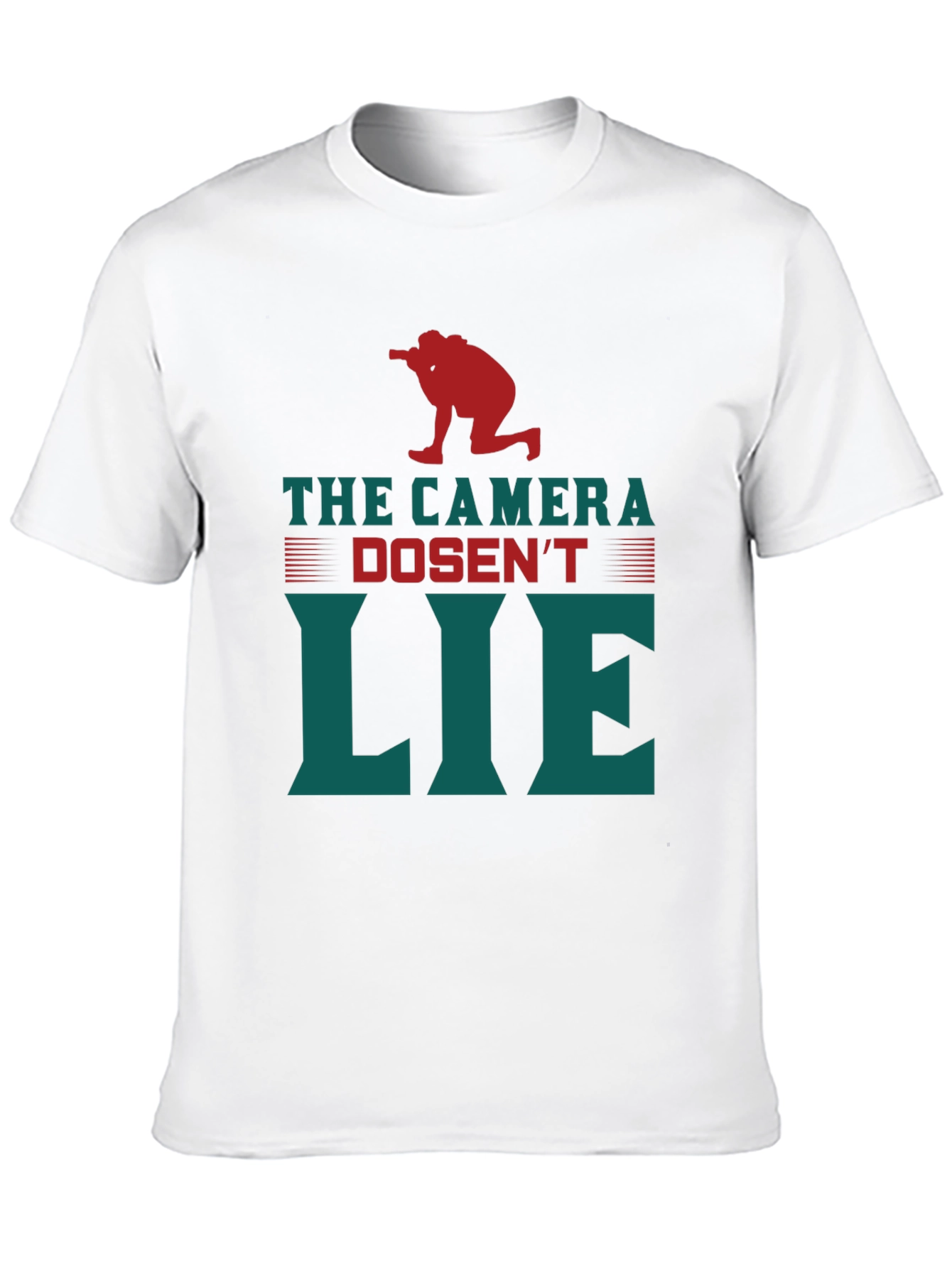 The Camera Doesnt Lie Graphic Tee