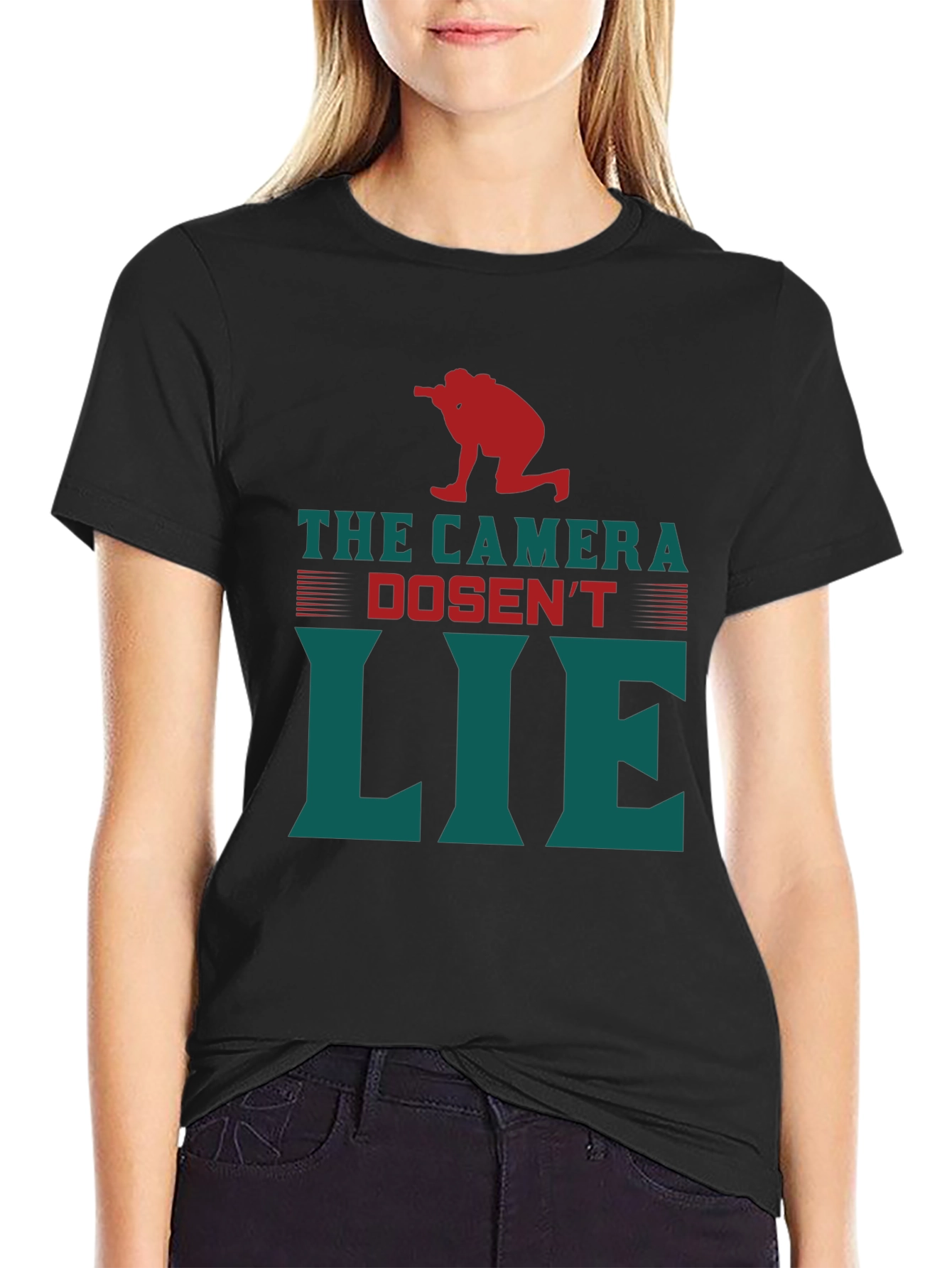 The Camera Doesnt Lie Graphic Tee